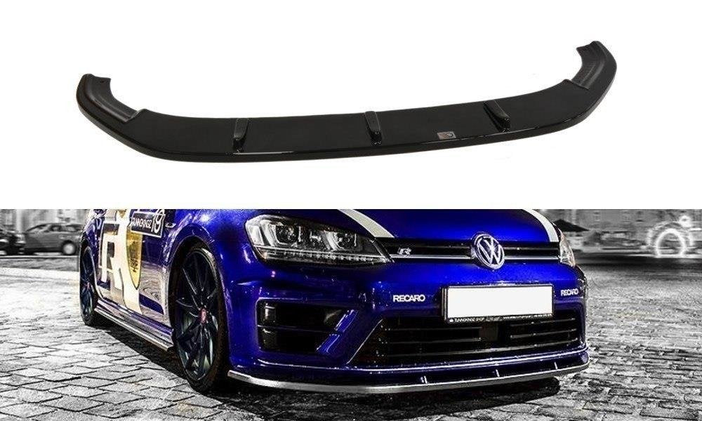 Maxton Design Front Lip VW Golf Mk7 R Ver1 (Prefacelift)