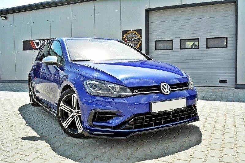 Maxton Design Front Lip VW Golf Mk7.5 R Ver2 (Facelift)