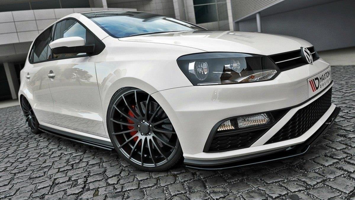 Maxton Design Front Splitter V.2 VW Polo Mk5 GTI (Facelift)