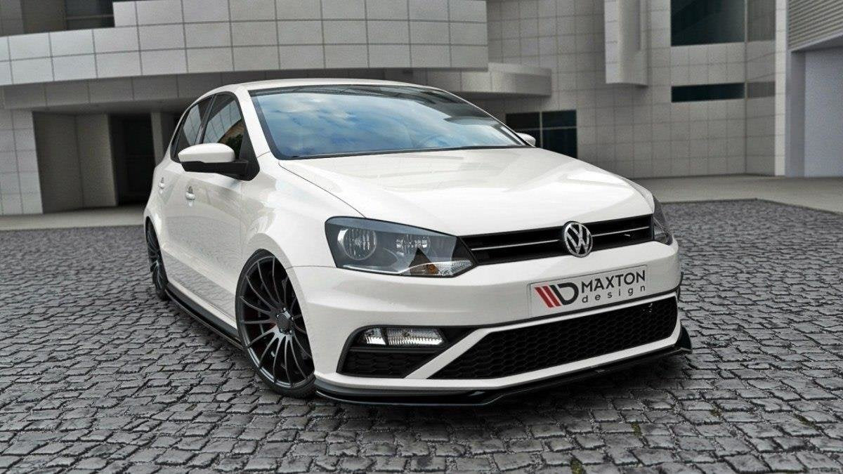 Maxton Design Front Splitter V.2 VW Polo Mk5 GTI (Facelift)