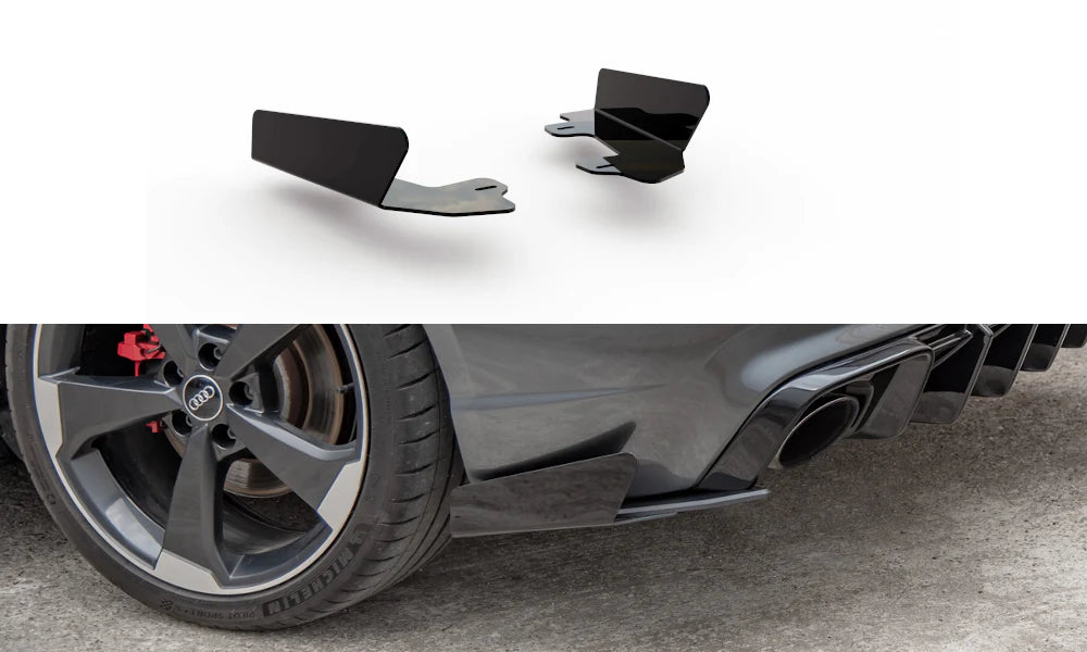 Maxton Design Rear Flaps RS3 8V Sportback (Pre-Facelift) (Matte Black OR Gloss Black)