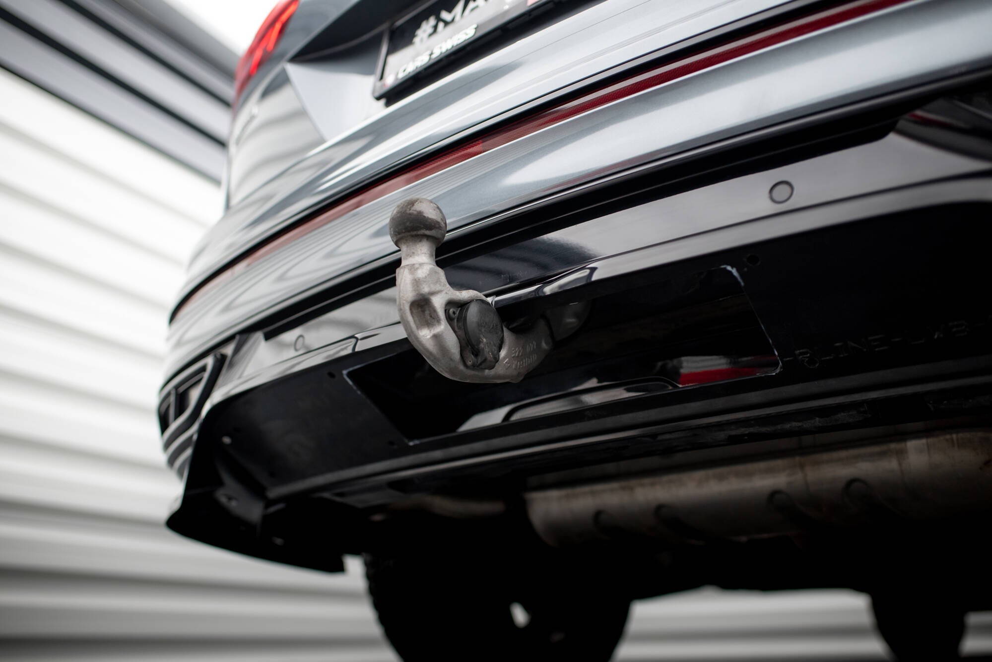 Maxton Design VW Tiguan Allspace Mk2 R-Line Facelift Rear Diffuser