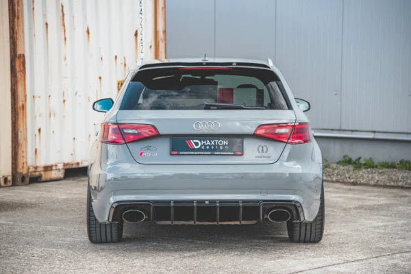 Maxton Design Audi RS3 8V Sportback Front Lip V1 + Side Skirts + Diffuser (Pre-Facelift)