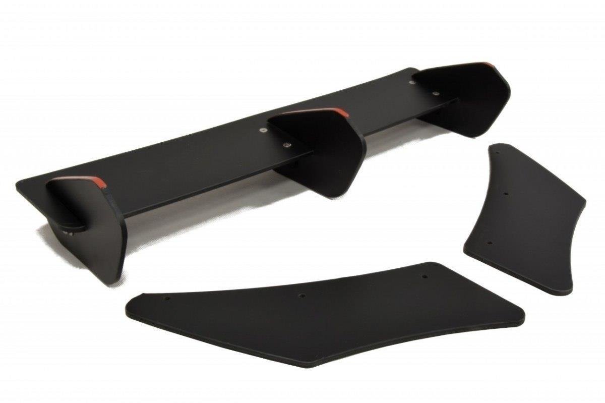 Maxton Design VW Golf Mk7 R Front Splitter V1 + Side Skirts + Diffuser + Spoiler Cap