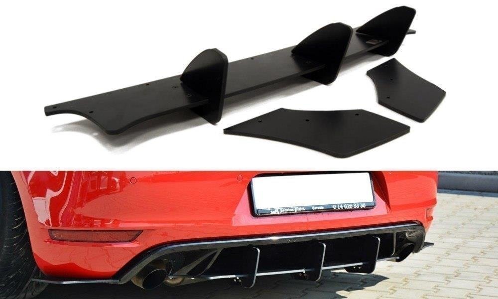 Maxton Design VW Golf Mk6 GTI / 35th Rear Diffuser & Rear Pods