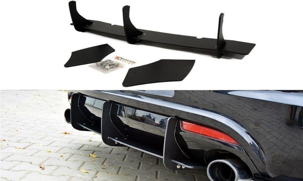 Maxton Design VW Scirocco R Front Splitter V.2 + Side Skirts + Diffuser