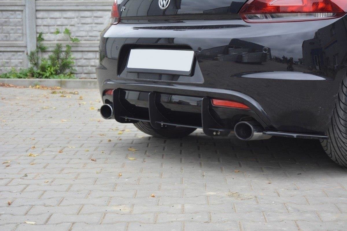 Maxton Design VW Scirocco R Front Splitter V.2 + Side Skirts + Diffuser