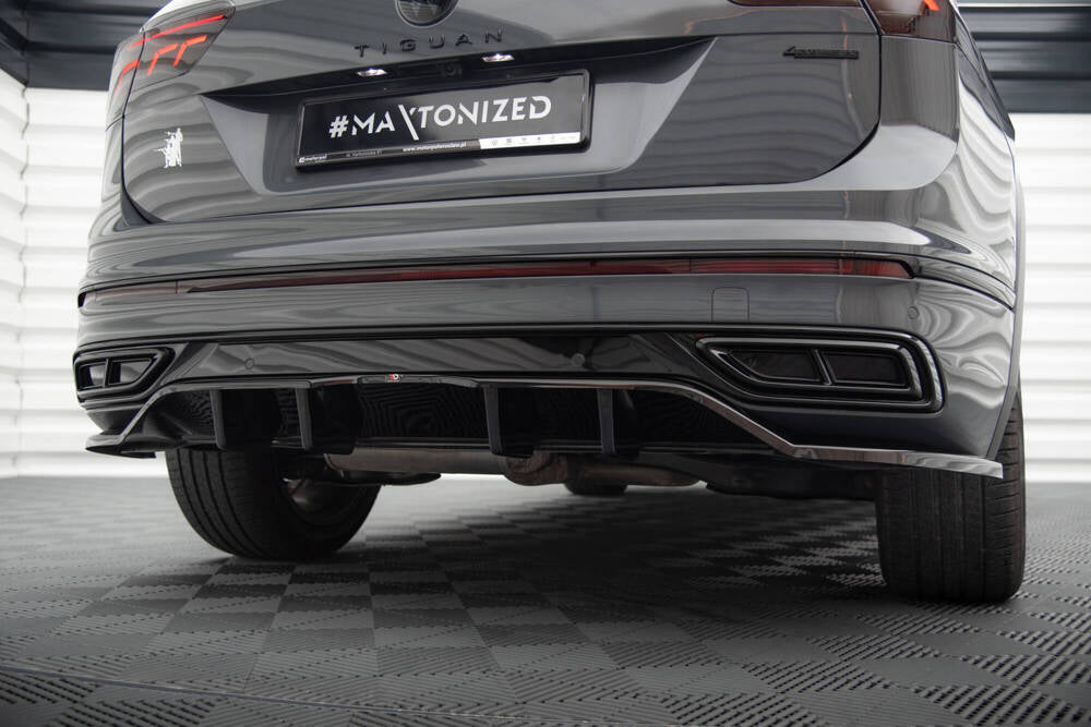 Maxton Design VW Tiguan Mk2 R-Line Facelift Rear Diffuser