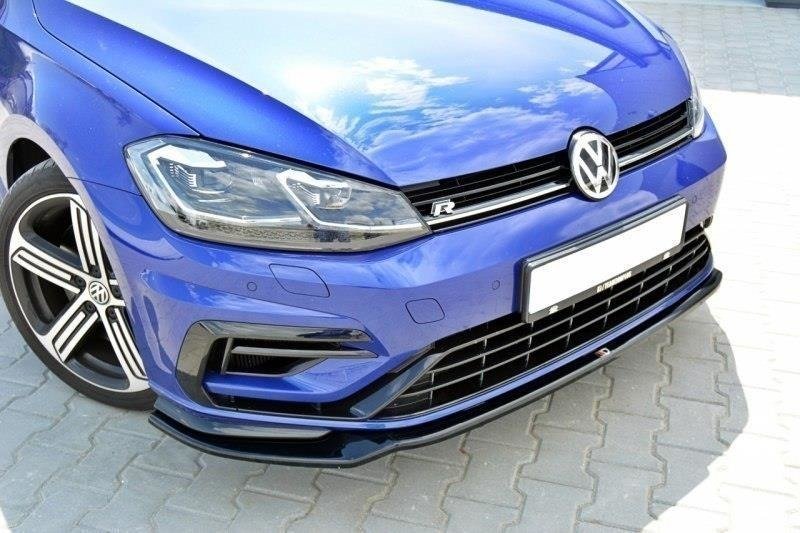 Maxton Design Front Lip VW Golf Mk7.5 R Ver3 (Facelift) Front Lip