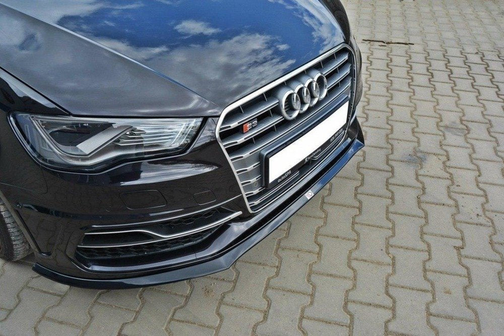 Maxton Design Front Splitter Audi S3 8V Sportback / A3 S-Line 8V Sportback