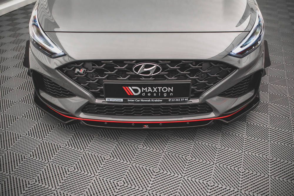 Maxton Design Hyundai i30 N Mk3.5 FACELIFT Front Lip V.1 + Flaps