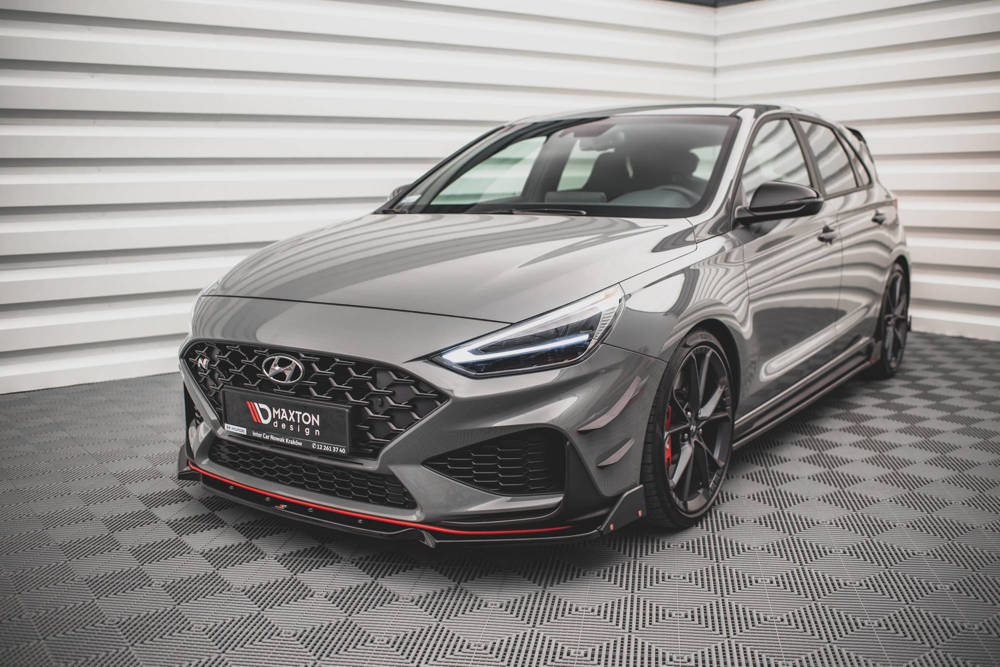 Maxton Design Hyundai i30 N Mk3.5 FACELIFT Front Lip V.1 + Flaps