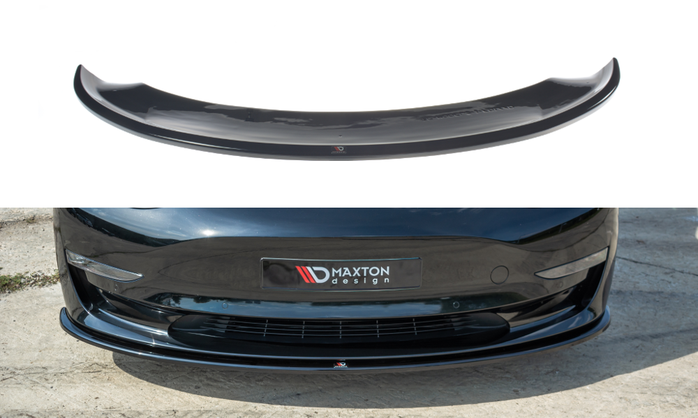 Maxton Design Front Lip V1 Tesla Model 3 Front Lip