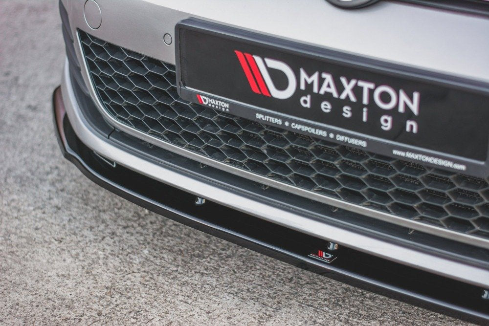 Maxton Design Front Lip V.1 VW Golf Mk7 GTI (Prefacelift) Front Lip