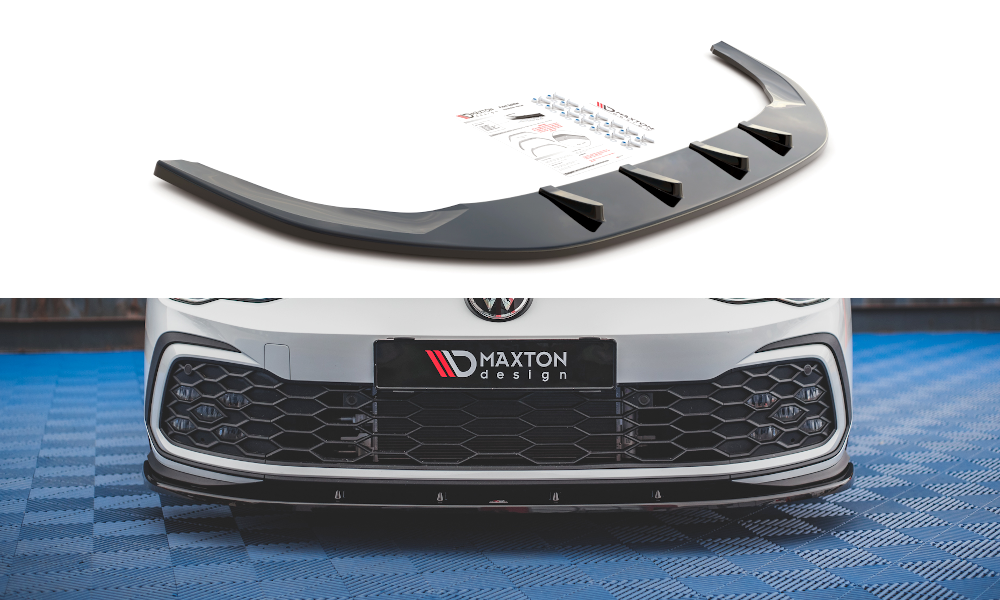 Maxton Design Front Lip V.1 VW Golf Mk8 GTI