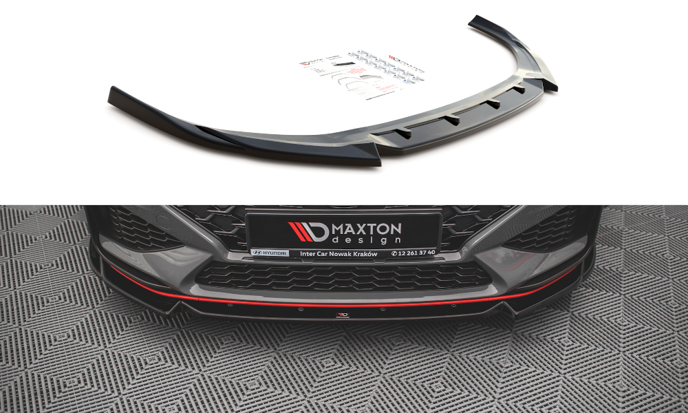 Maxton Design Hyundai i30 N Mk3.5 FACELIFT Front Lip V.2