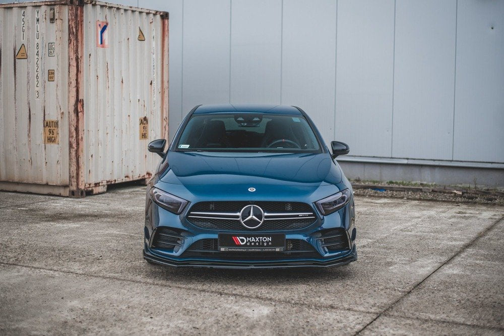 Maxton Design Front Splitter V.2 Mercedes A35 W177 Aero AMG Front Lip
