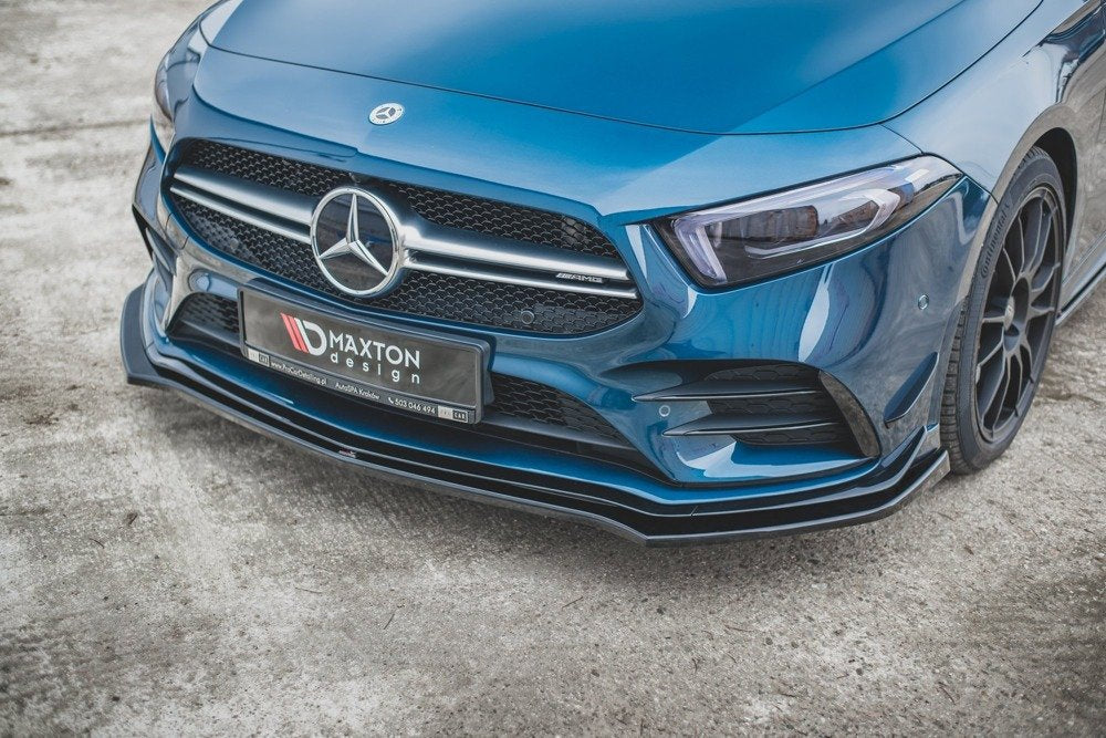Maxton Design Front Splitter V.2 Mercedes A35 W177 Aero AMG Front Lip