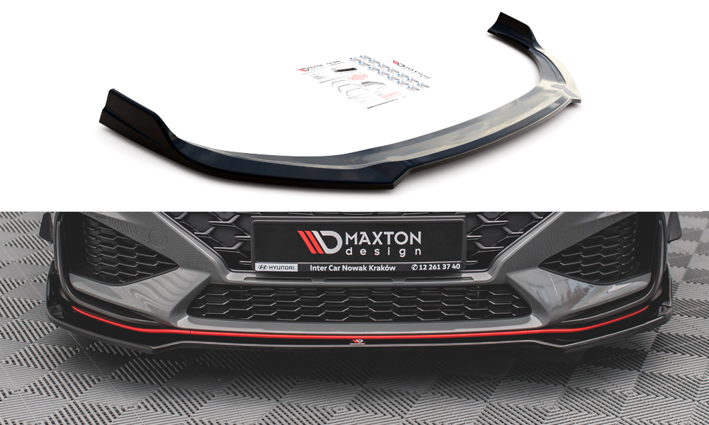 Maxton Design Hyundai i30 N Mk3.5 FACELIFT Front Lip V.3