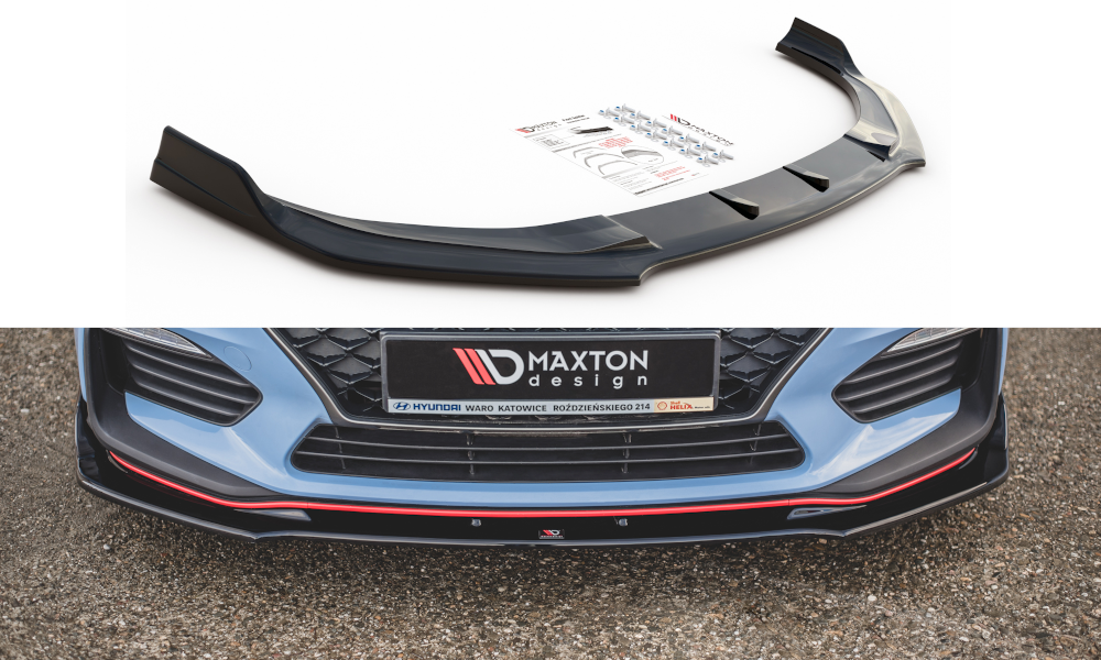 Maxton Design Hyundai i30 Mk3 N Front Lip V.3