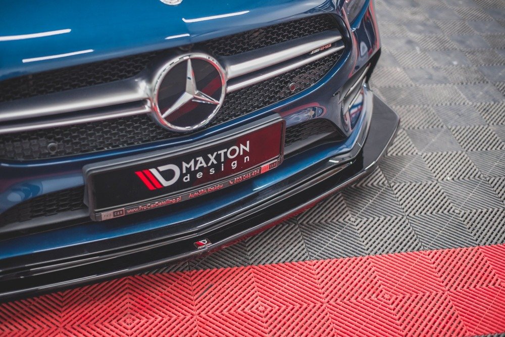 Maxton Design Front Splitter V.3 Mercedes A35 W177 Aero AMG Front Lip