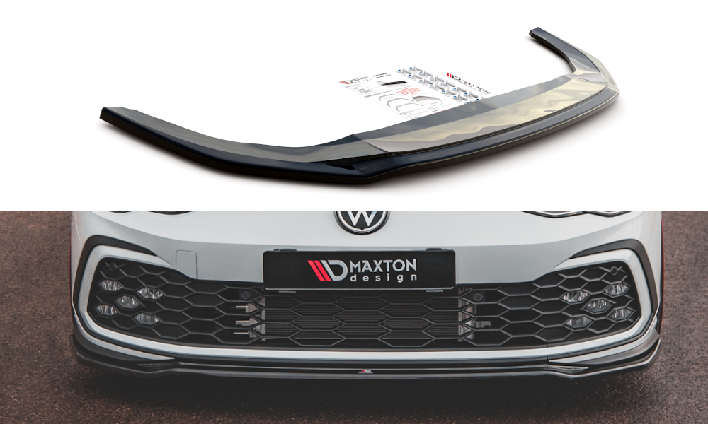Maxton Design Front Lip V.4 VW Golf Mk8 GTI
