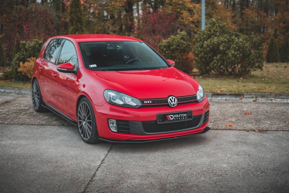 Maxton Design Racing Durability Front Lip VW Golf MK6 GTI Front Lip