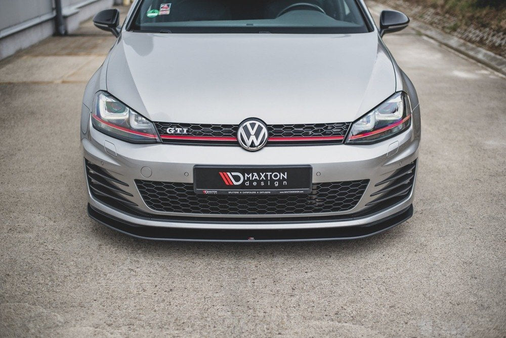 Maxton Design Racing Durability Front Splitter VW Golf MK7 GTI Front Lip