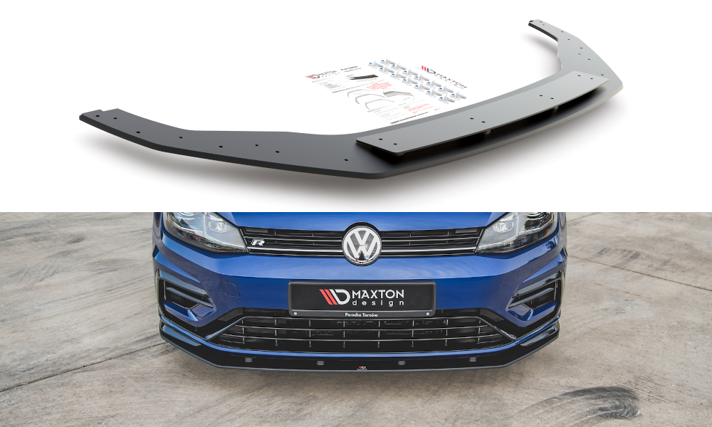 Maxton Design Racing Durability Front Lip VW Golf MK7.5 R