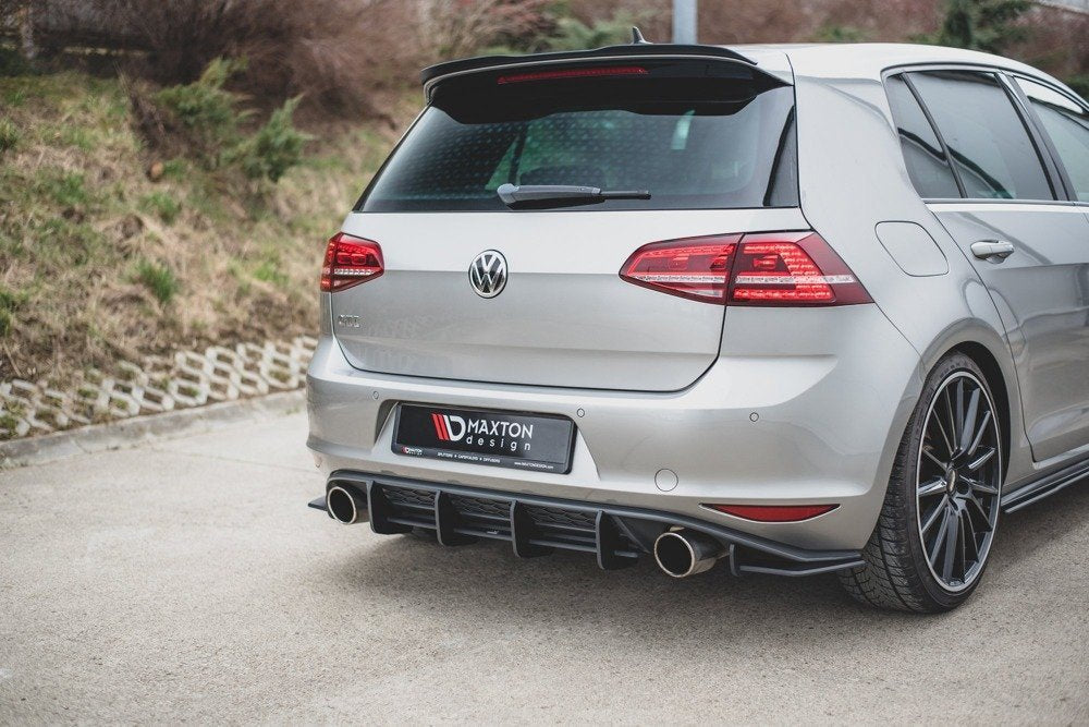 Maxton Design Racing Durability Rear Diffuser V1 Golf MK7 GTI