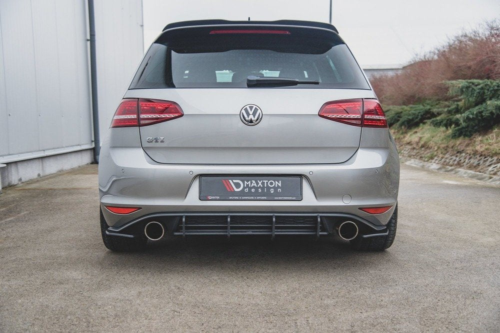 Maxton Design Racing Durability Rear Diffuser V2 Golf MK7 GTI