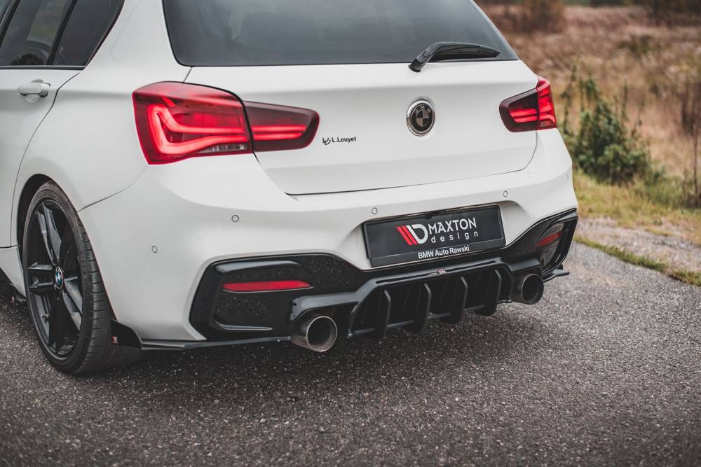 Maxton Design BMW 1M F20 (Facelift) Street Pro Rear Diffuser V4