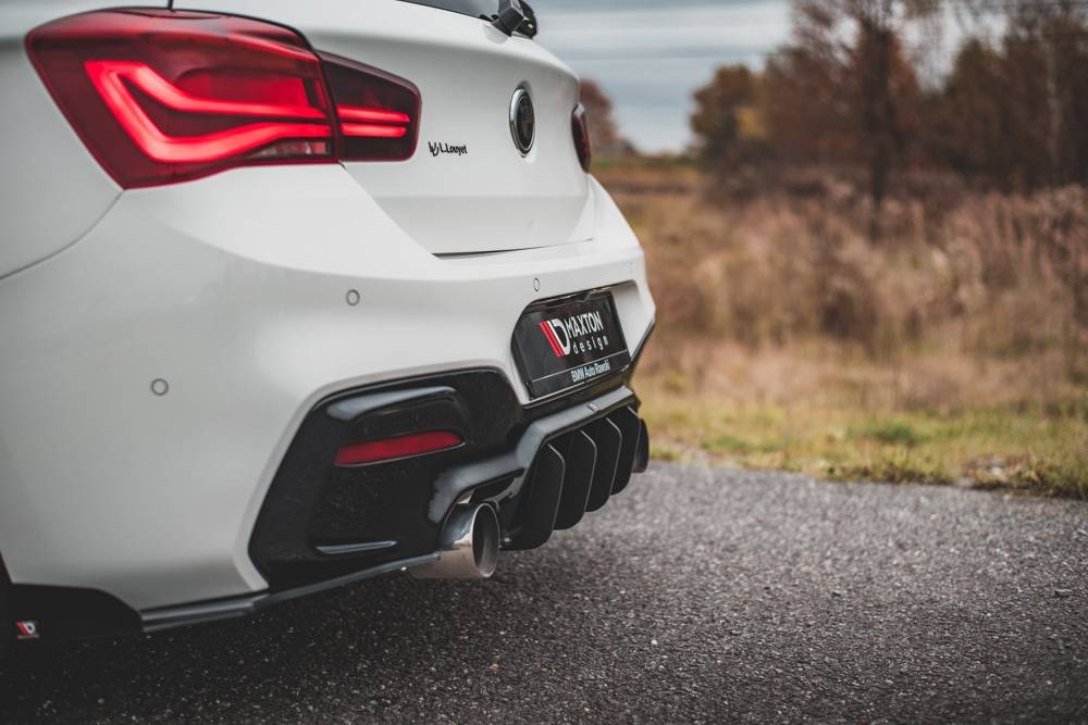Maxton Design BMW 1M F20 (Facelift) Street Pro Rear Diffuser V4