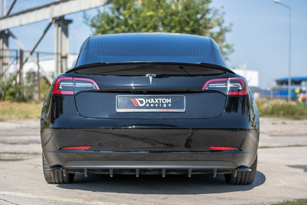 Maxton Design Rear Side Splitters V.1 Tesla Model 3