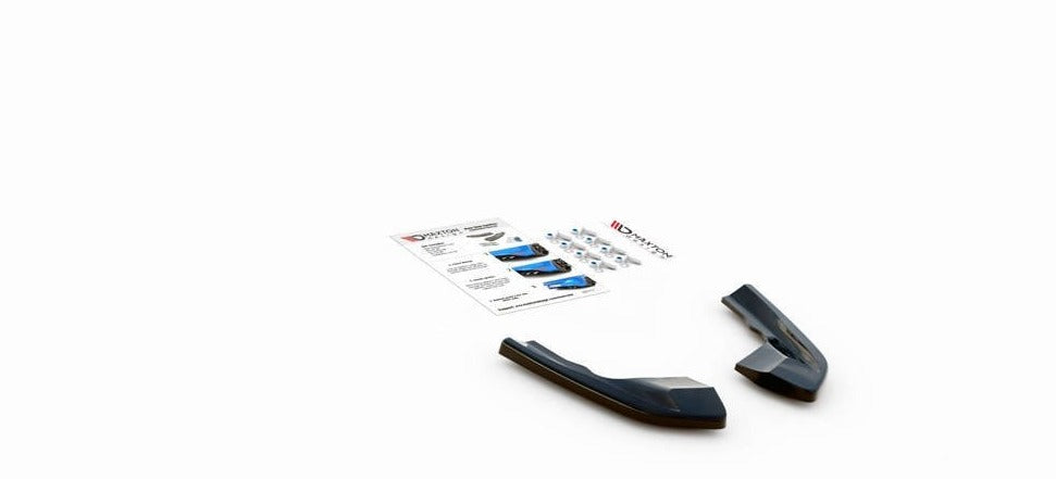 Maxton Design Rear Side Splitters VW Golf Mk8 R