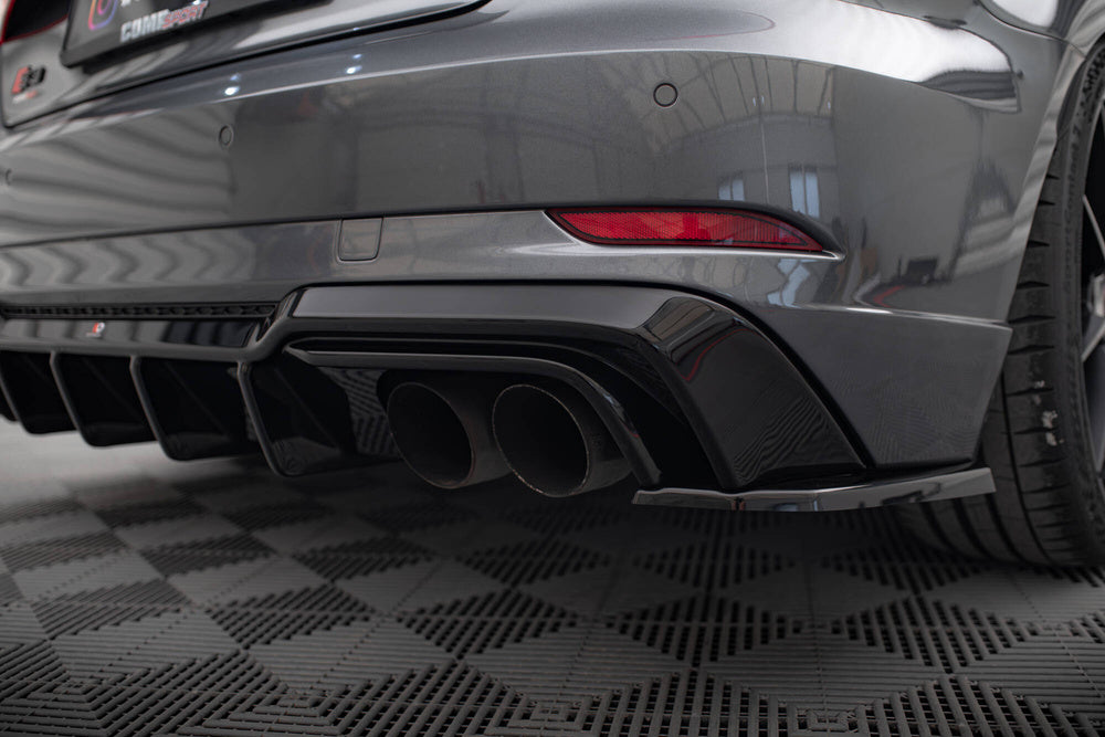 Maxton Design Rear Side Splitters v2 Audi S3 8V Hatch Facelift