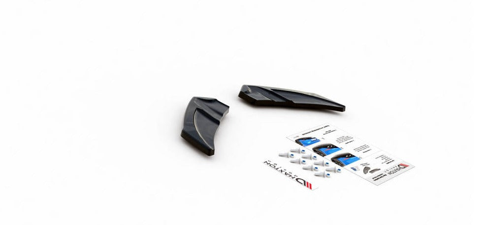 Maxton Design Rear Side Splitters v3 VW Golf Mk7 R (Prefacelift)