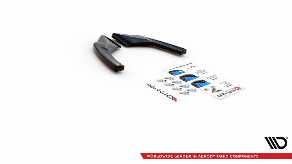 Maxton Design Rear Side Splitters VW Golf Mk8 GTI