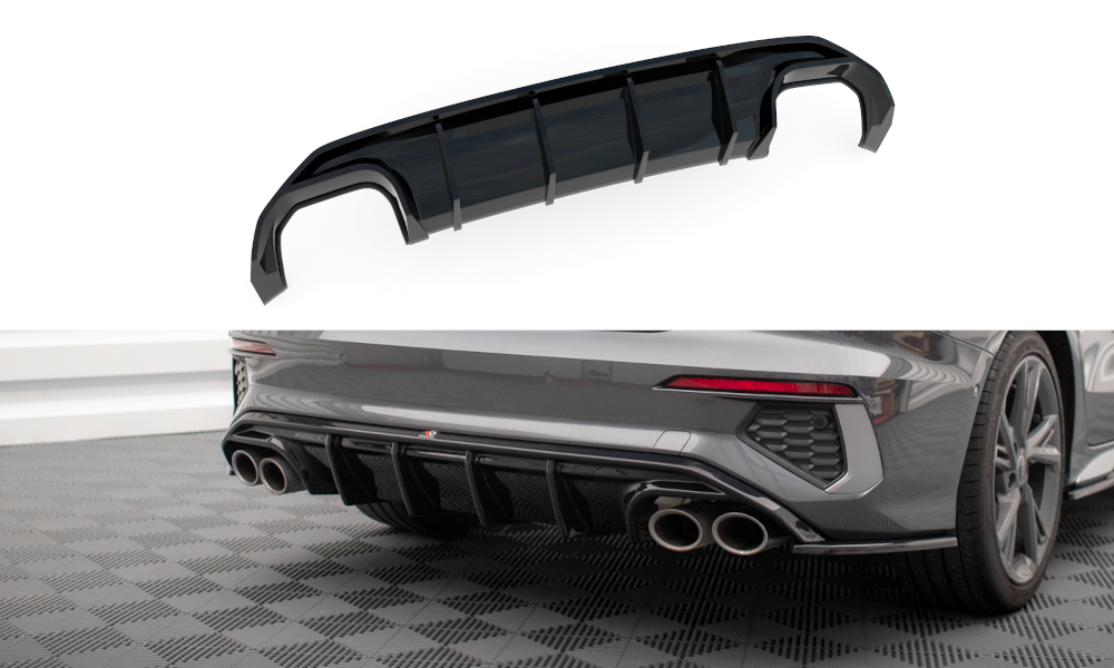 Maxton Design Rear Diffuser Valance Audi S3 8Y Sedan