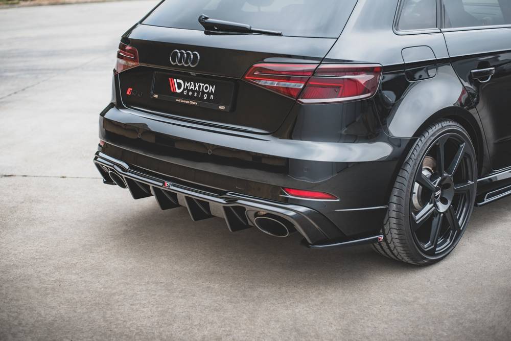 Maxton Design Audi RS3 8V Facelift Hatch Back Rear Valance v2