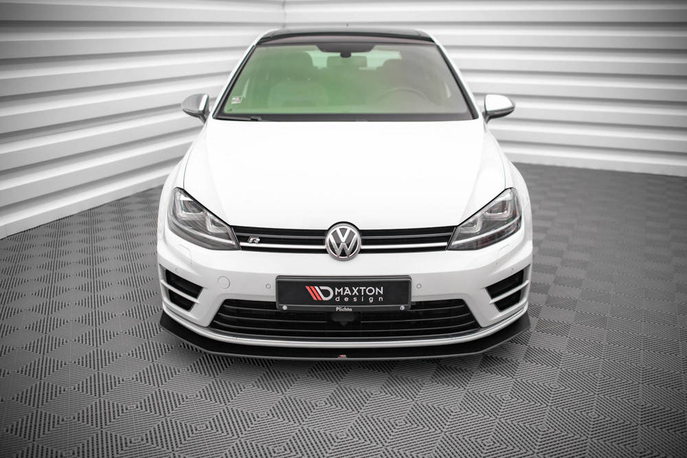 Maxton Design Racing Durability Front Lip V2 VW Golf MK7 R Front Lip