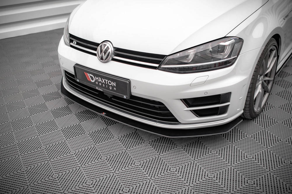 Maxton Design Racing Durability Front Lip V2 VW Golf MK7 R Front Lip