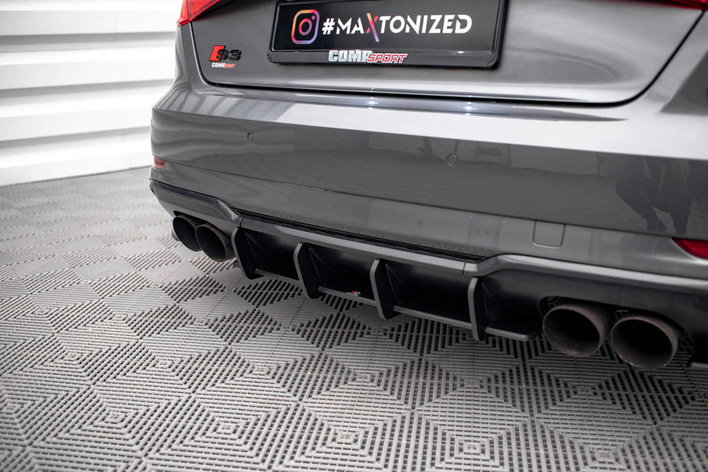 Maxton Design Audi S3 Sportback Facelift Rear Diffuser