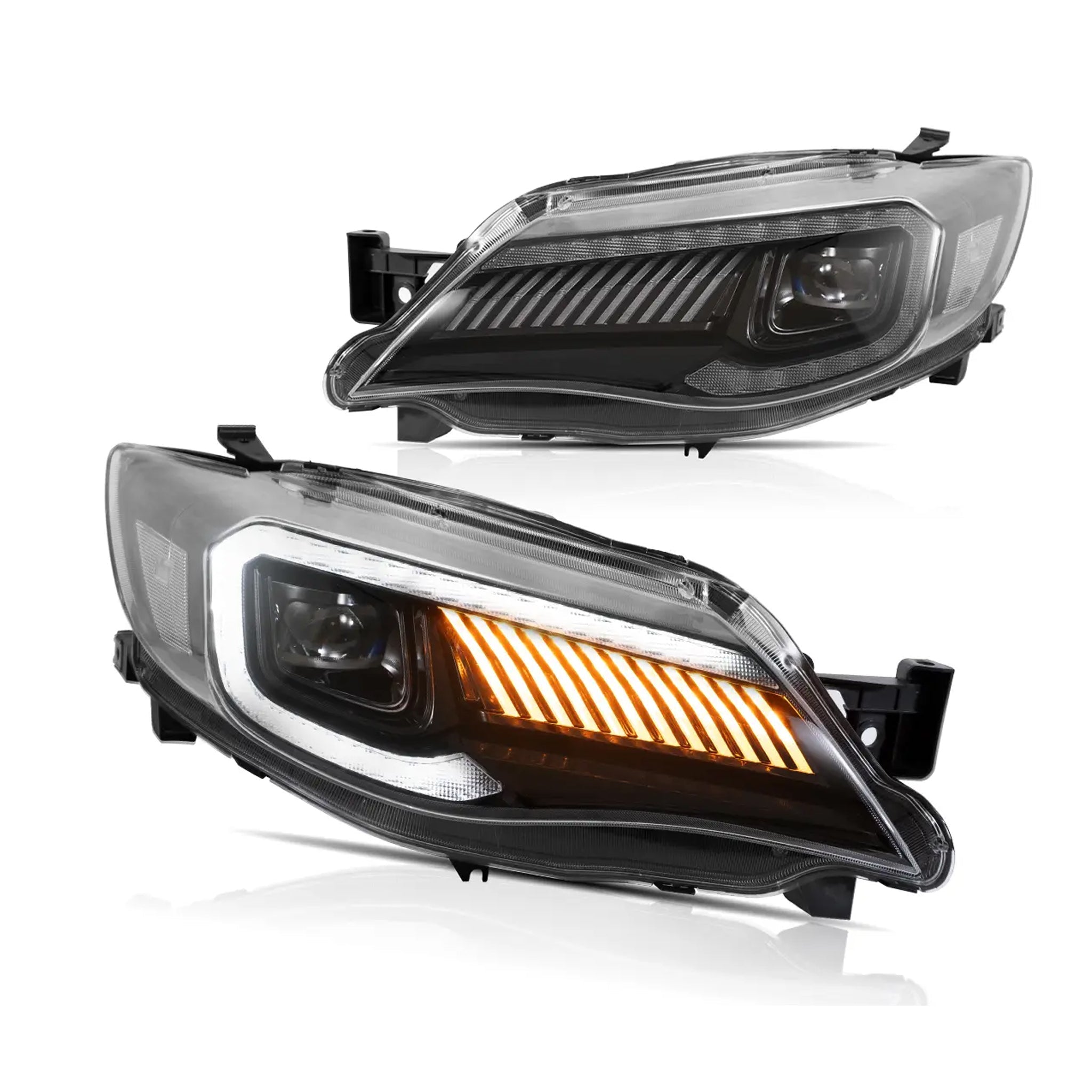 SEQUENTIAL LED HEADLIGHTS : 2008-2014 SUBARU IMPREZA G3 / WRX / STI