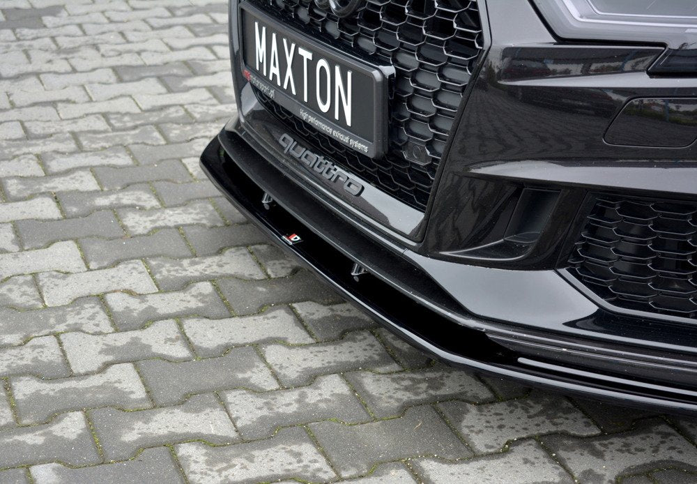 Maxton Design Audi RS3 Facelift Hatch Front Splitter Lip V1