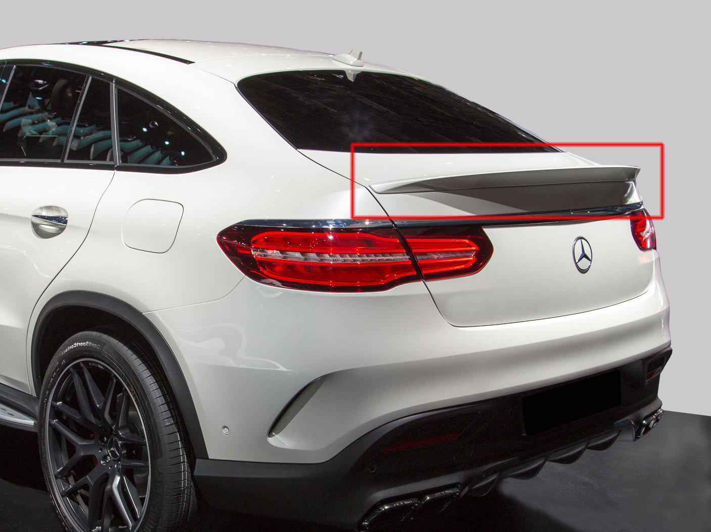 Mercedes Benz GLE Coupe C292 AMG Style ABS Spoiler (Gloss Black)