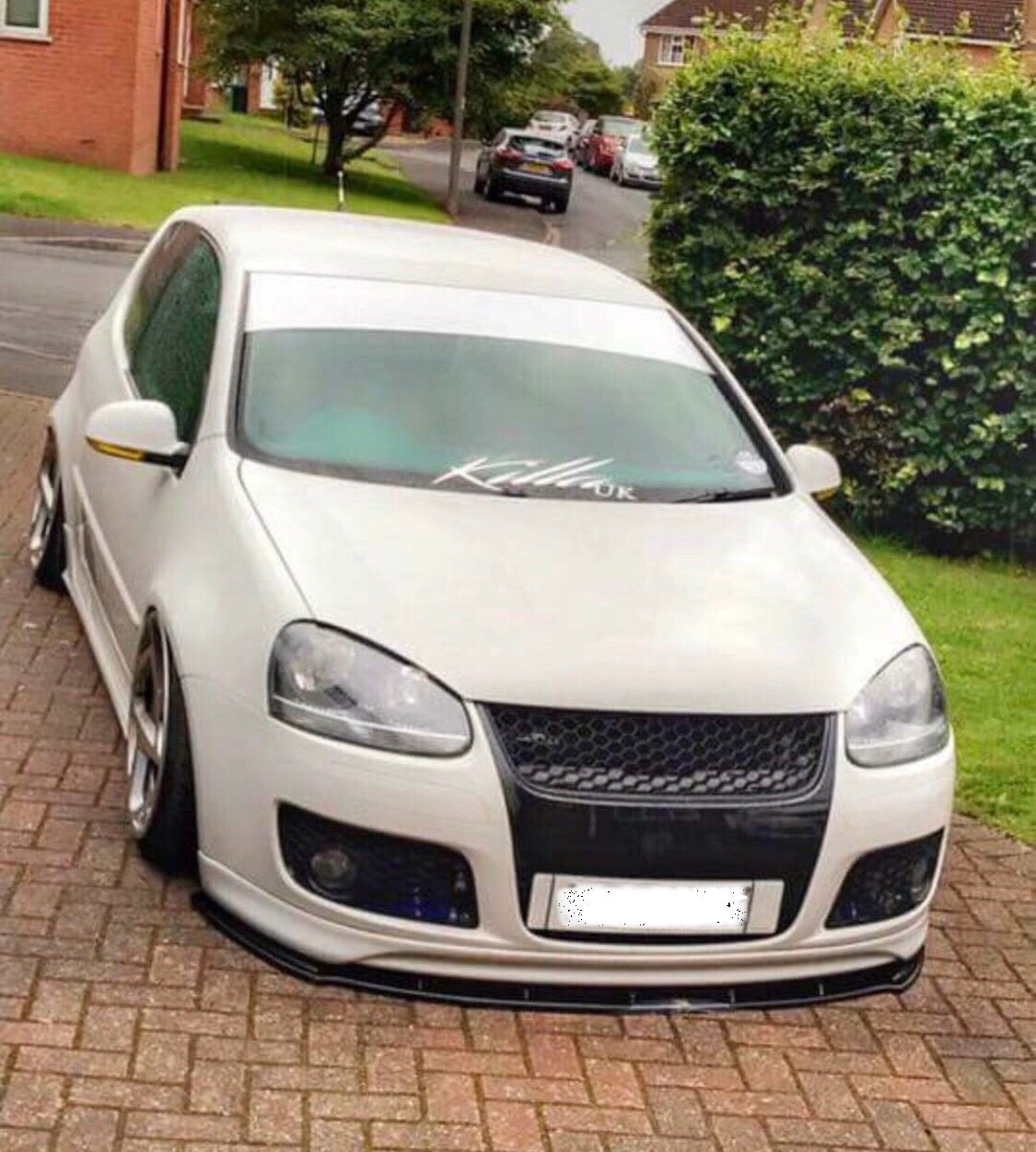 Maxton Design Front Splitter VW Golf Mk5 GTI + Votex Front Lip Combo