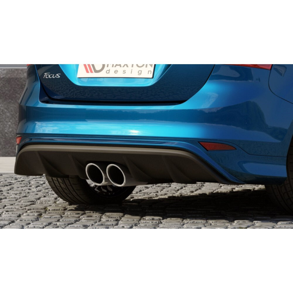 Maxton Design Front Ford Focus Mk 3 ST Rear Diffuser (Prefacelift)