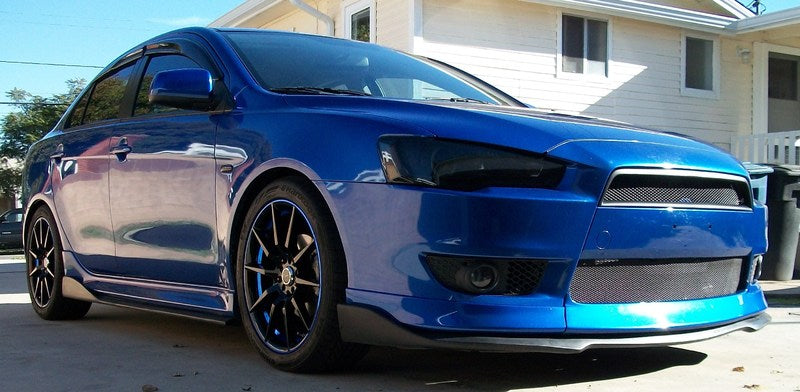 2009-2014 Mitsubishi Lancer Ralliart CS Polyurethane Front Lip