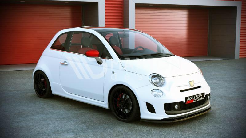 Maxton Design Front Lip Fiat 500 Abarth Front Lip